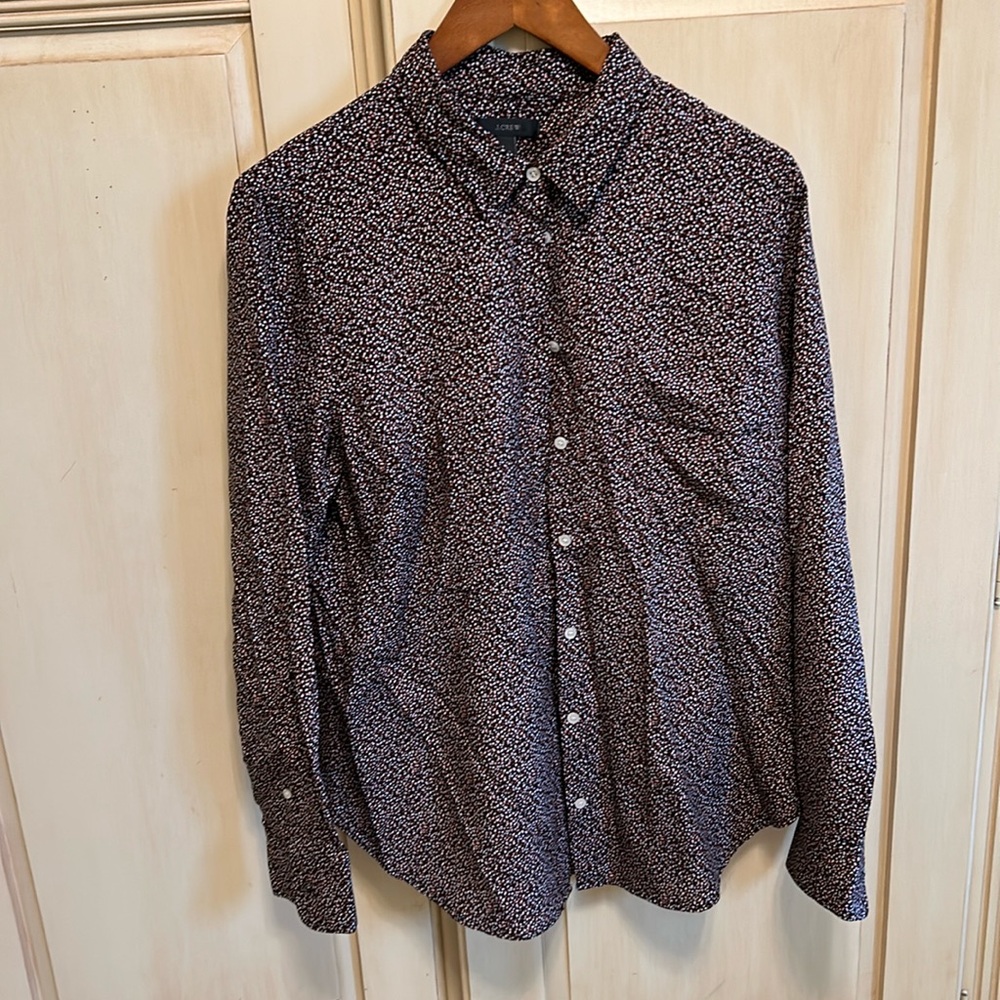 J Crew silk blouse